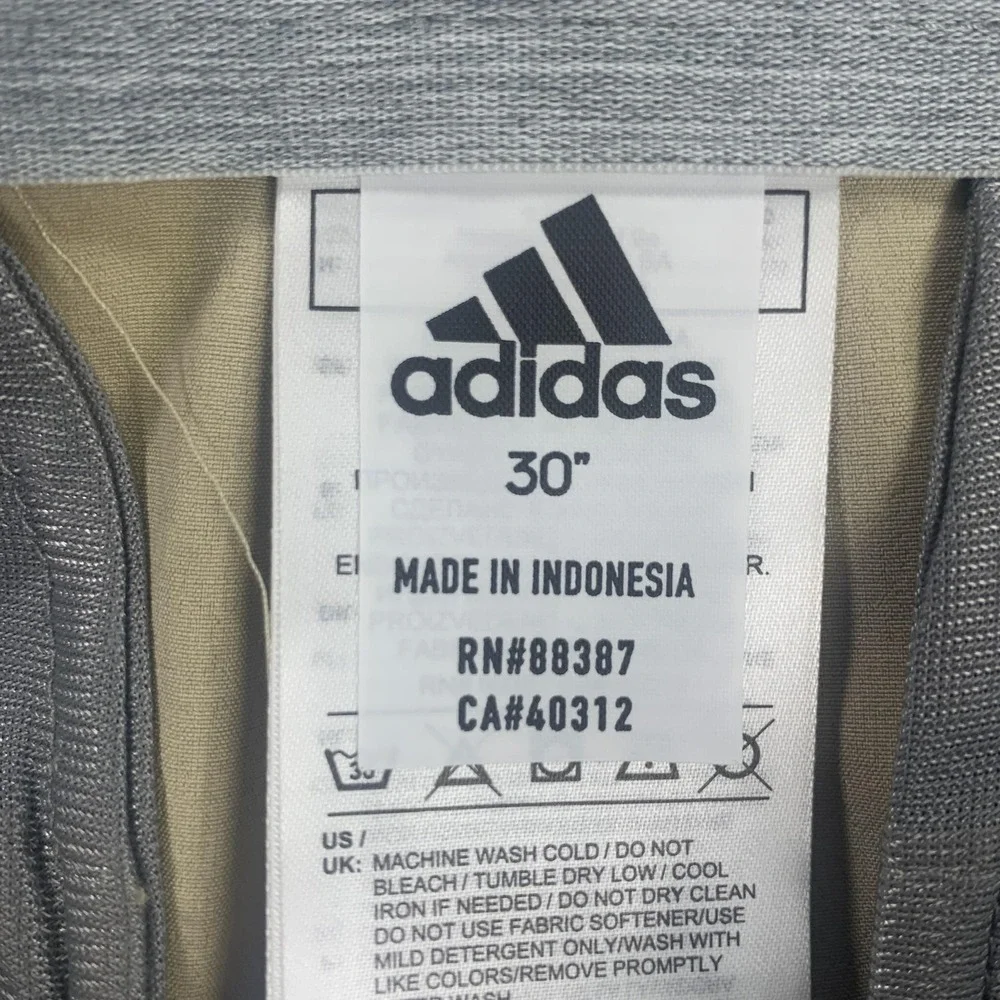 New Adidas Golf Shorts Men 30 Ultimate365 Khaki Beige Gilbert Highschool Indians